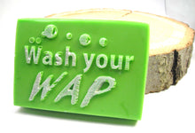 Load image into Gallery viewer, Wash Your WAP olive oil and coconut oil soap bar
