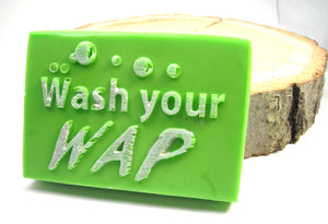 Wash Your WAP olive oil and coconut oil soap bar