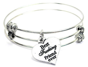 Best Fcking Friend Triple Style Bangle