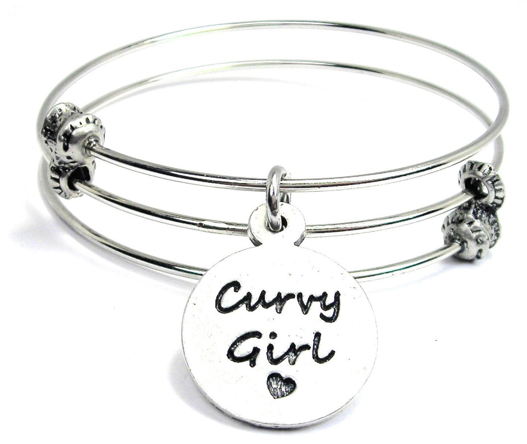 Curvy Girl Triple Style Bangle