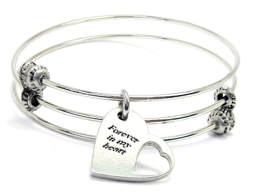 Forever In My Heart Triple Style Bangle