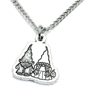 Gnomes In Love Necklace