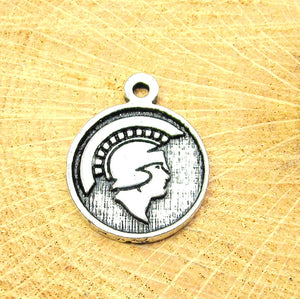 Trojan Spartan Charm