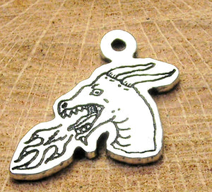 Fire breathing dragon Charm