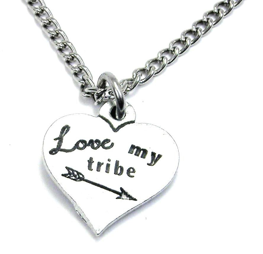 Love my tribe on sale necklace