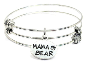 Mama Bear Triple Style Bangle