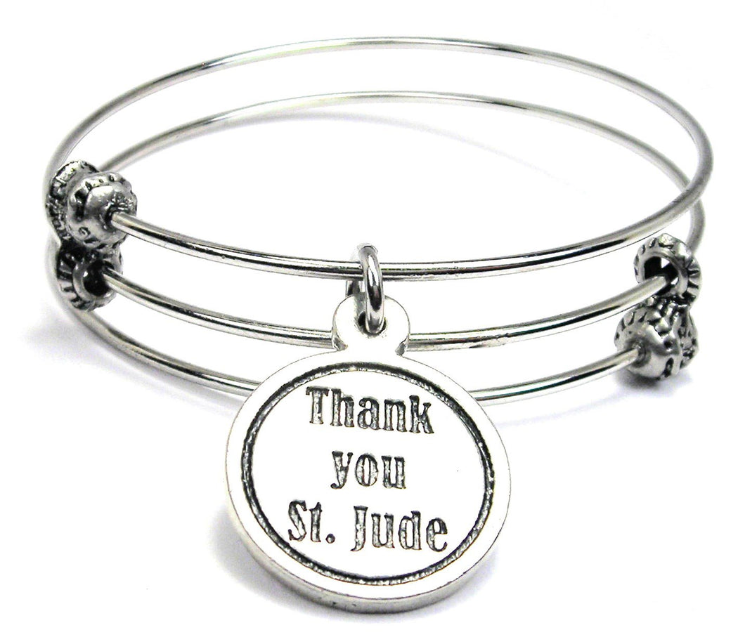 Thank You St. Jude Triple Style Bangle