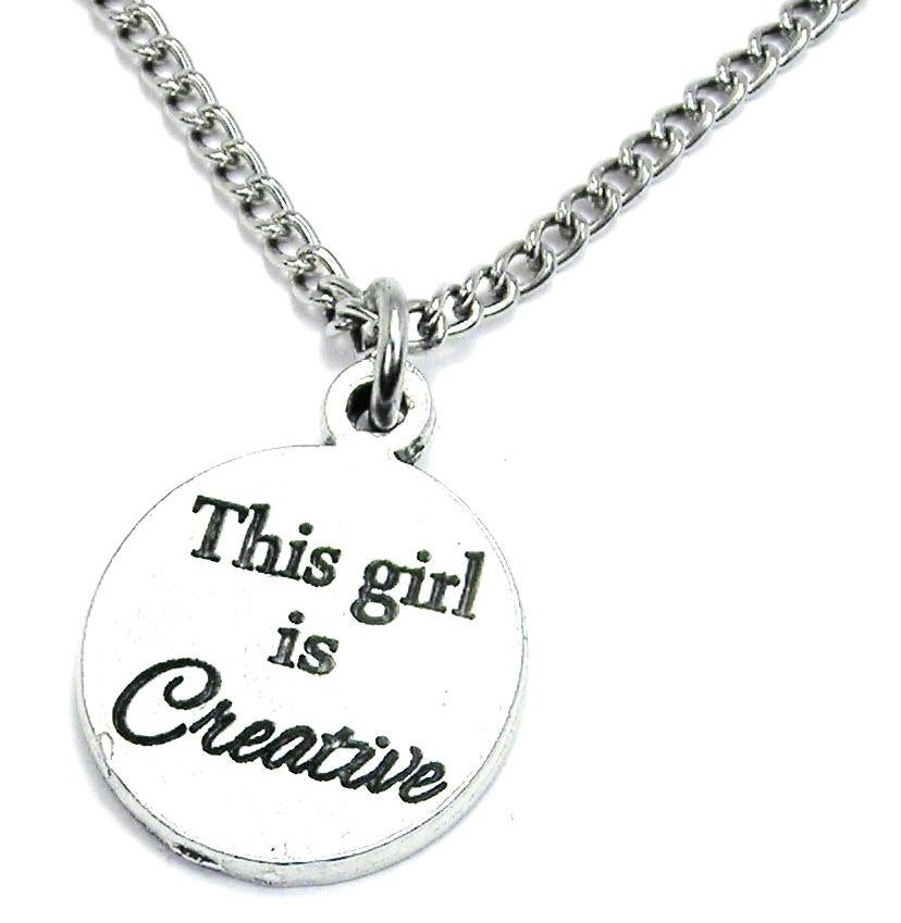 This Girl Is Creative Necklace